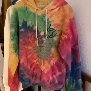 Stay weird hoodie
